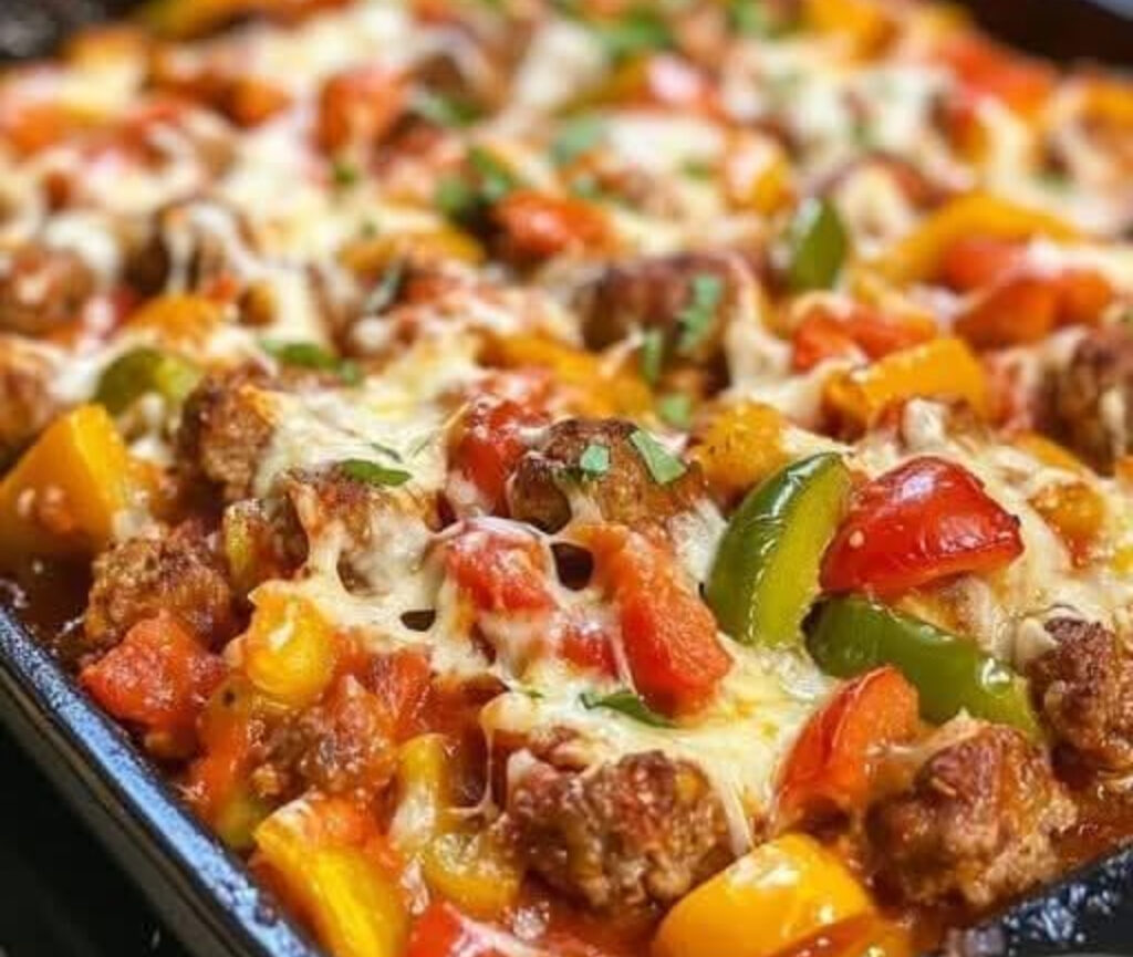 Italian Sausage and Pepper Casserole
